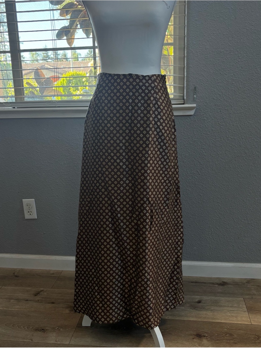 Silk Maxi Skirt